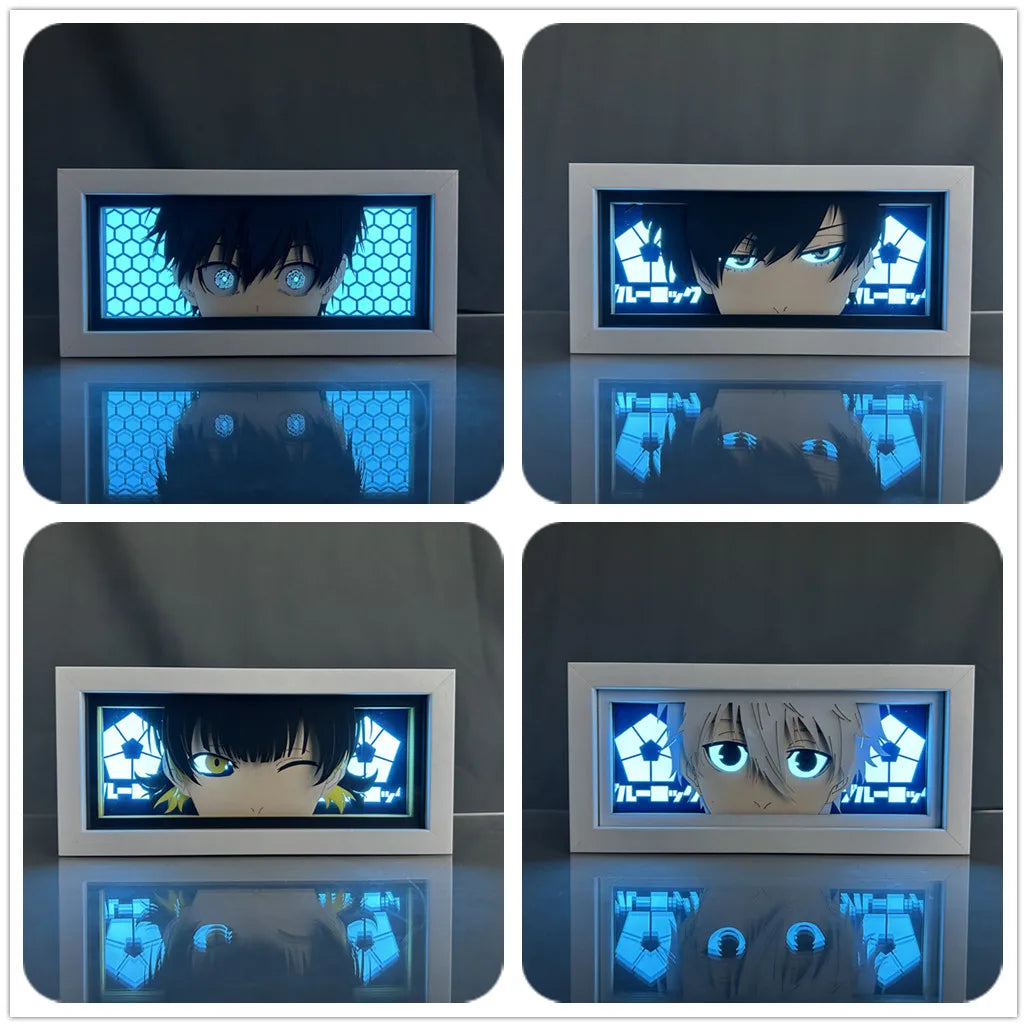 Lámpara Anime Light Box – Blue Lock 🌌