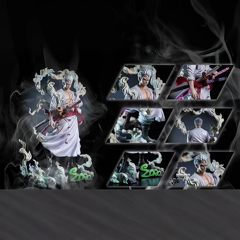 Figura Zoro – Kimono Blanco ⚔️