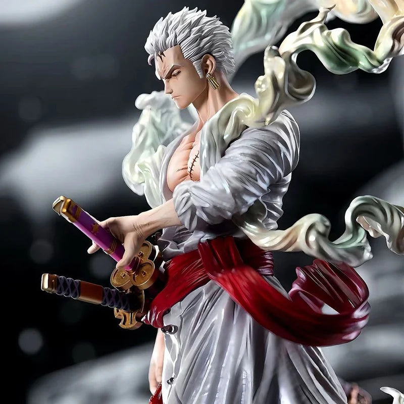 Figura Zoro – Kimono Blanco ⚔️