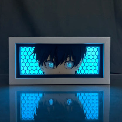 Lámpara Anime Light Box – Blue Lock 🌌