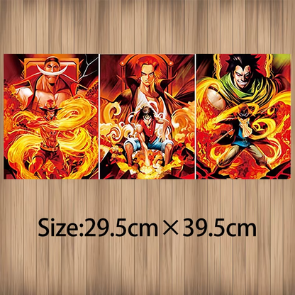 Poster 3D One Piece