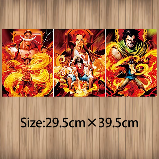 Poster 3D One Piece